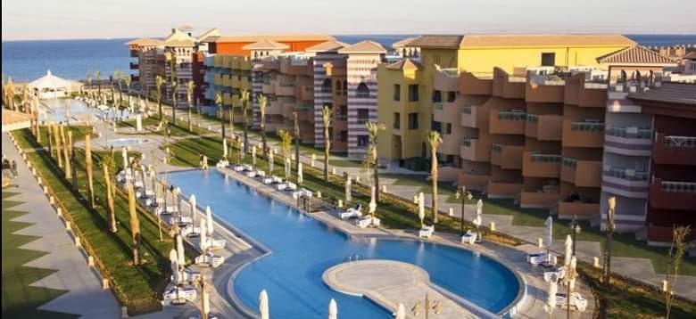 Chalet Porto South Beach - Beach Front Sea View 아인 수크나 외부 사진