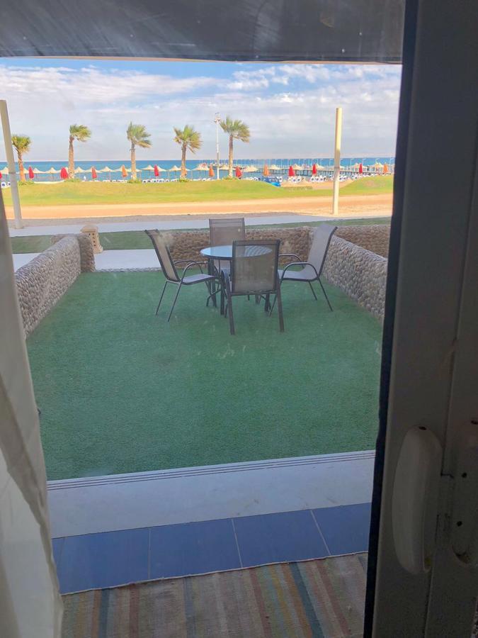 Chalet Porto South Beach - Beach Front Sea View 아인 수크나 외부 사진